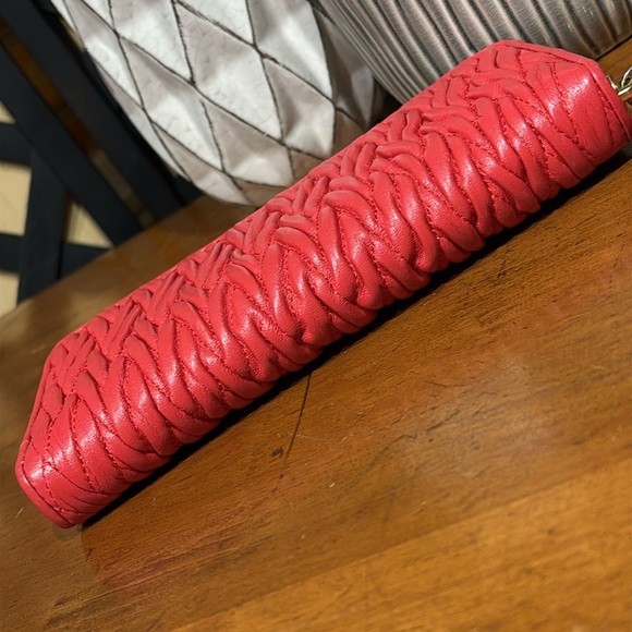 Coach Twist Madison Leather Continental Gathered Wallet with Original Coach Box - Picture 6 of 16